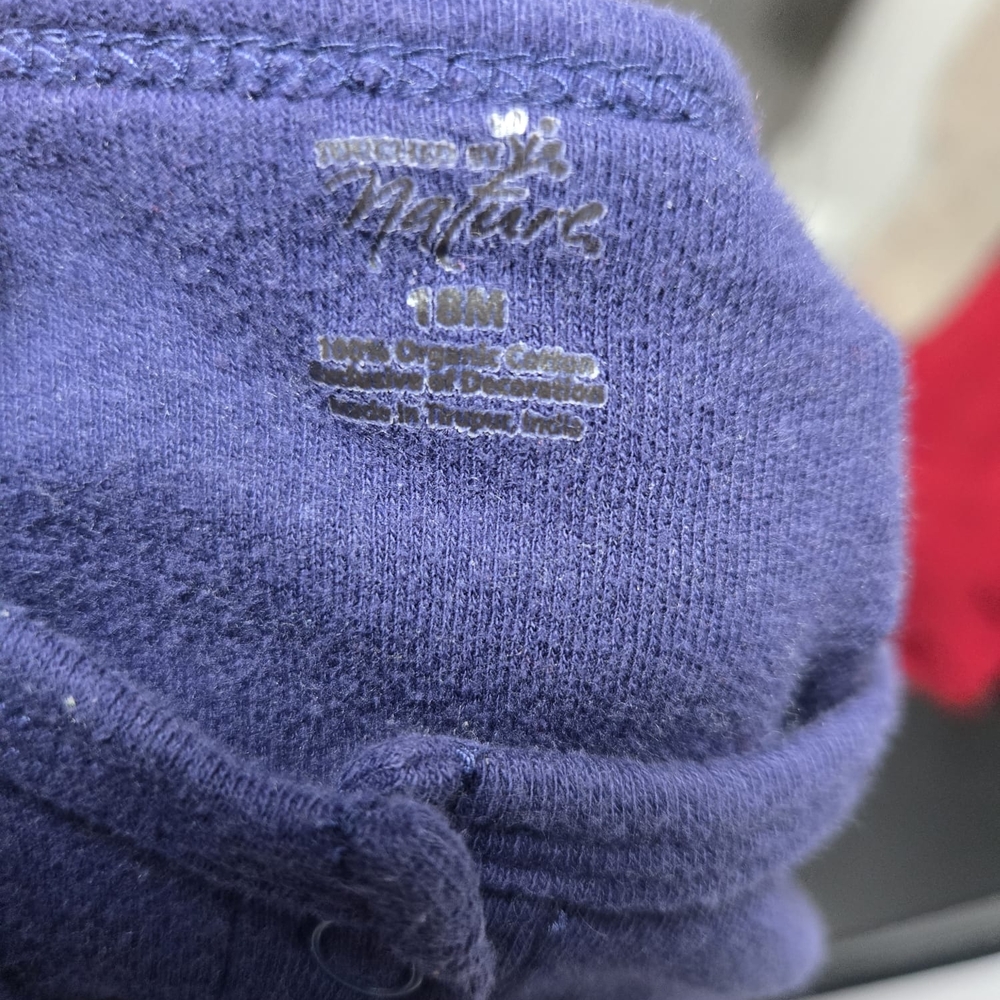 Kids Navy Blue Cardigan. Perfect For Any Style Of Clothing For Your Little One. - Picture 3 of 4